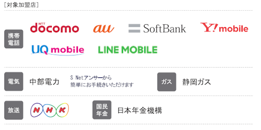 対象加盟店